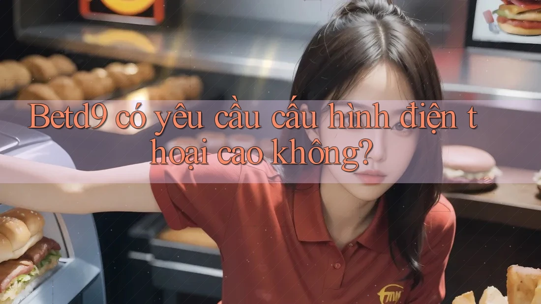 Betd9 có yêu cầu cấu hình điện thoại cao không? Betd9 có yêu cầu cấu hình điện thoại cao không?