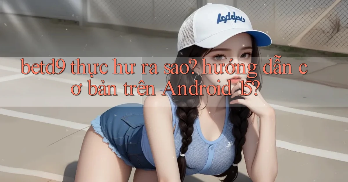 betd9 thực hư ra sao hướng dẫn cơ bản trên Android 15