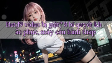 Betd9 video bị giật 8 bí quyết khắc phục, máy cấu hình thấp
