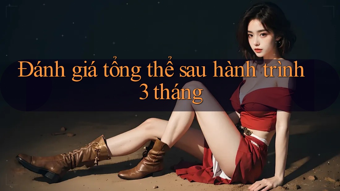 Đánh giá tổng thể sau hành trình 3 tháng Đánh giá tổng thể sau hành trình 3 tháng