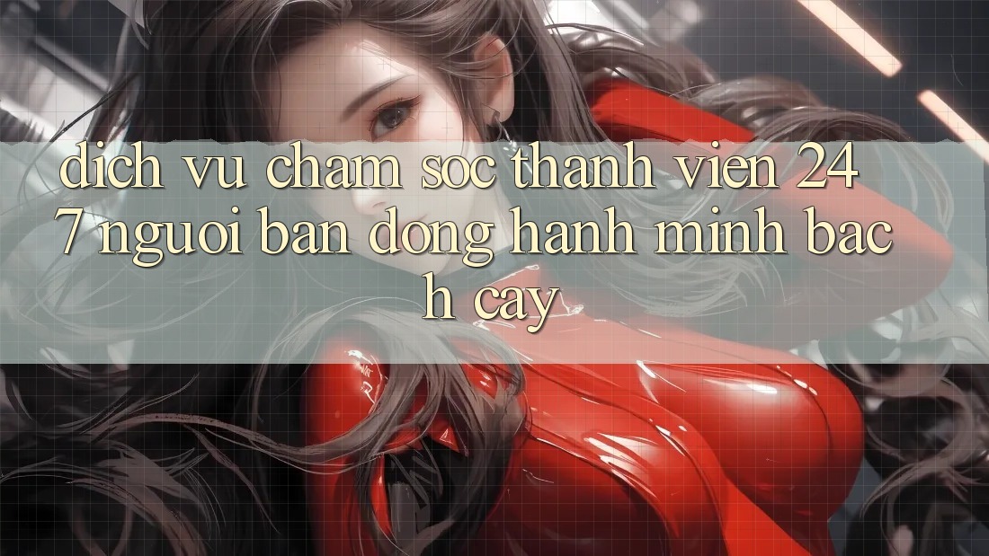 Dịch Vụ Chăm Sóc Thành viên 24/7: Người Bạn Đồng Hành Minh bạch Cậy Dịch Vụ Chăm Sóc Thành viên 24/7: Người Bạn Đồng Hành Minh bạch Cậy