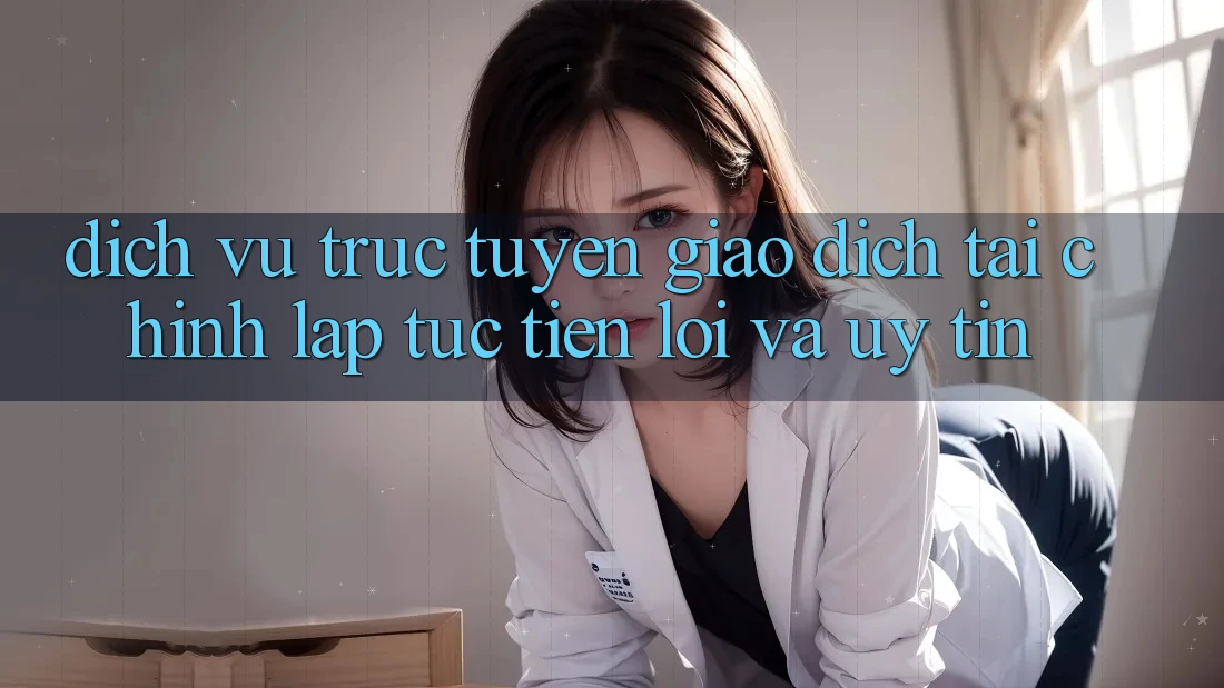 Dịch vụ trực tuyến Giao Dịch Tài Chính: Lập tức, Tiện Lợi Và Uy tín