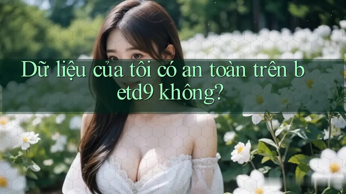 Dữ liệu của tôi có an toàn trên betd9 không?