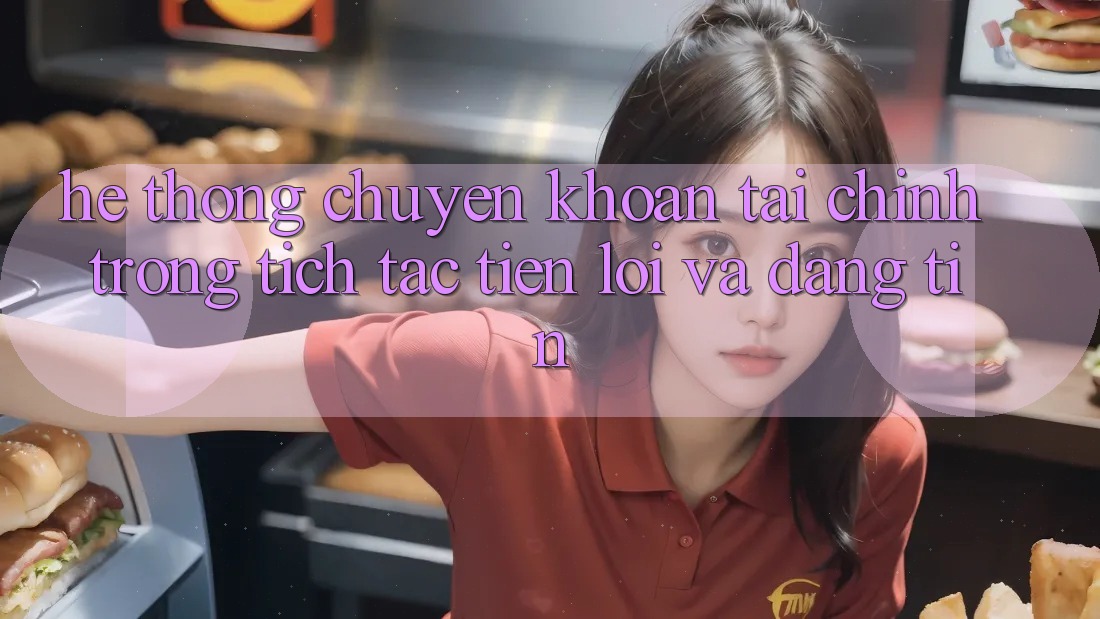 Hệ Thống Chuyển khoản Tài Chính: Trong tích tắc, Tiện Lợi Và Đáng tin Hệ Thống Chuyển khoản Tài Chính: Trong tích tắc, Tiện Lợi Và Đáng tin
