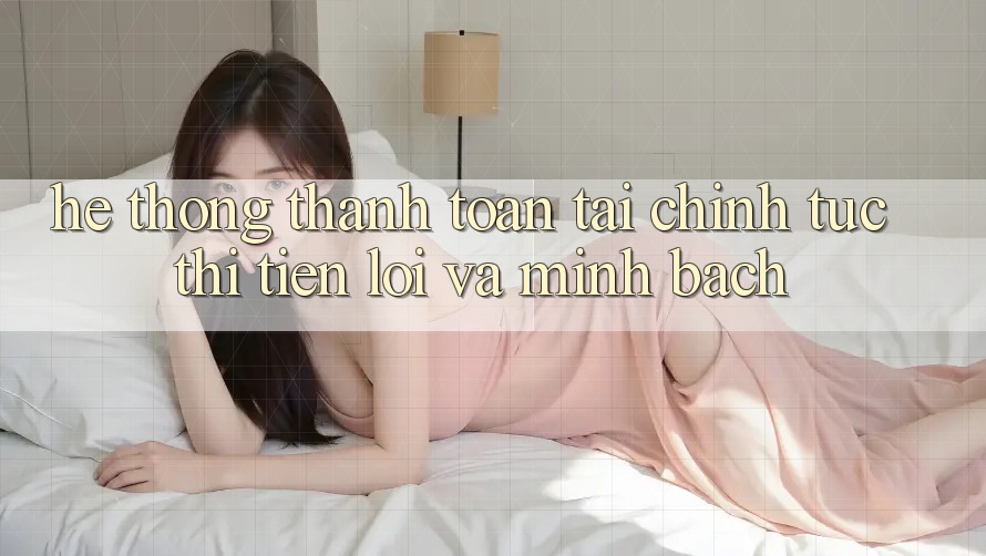 Hệ Thống Thanh toán Tài Chính: Tức thì, Tiện Lợi Và Minh Bạch Hệ Thống Thanh toán Tài Chính: Tức thì, Tiện Lợi Và Minh Bạch