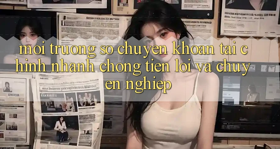 Môi trường số Chuyển khoản Tài Chính: Nhanh Chóng, Tiện Lợi Và Chuyên nghiệp