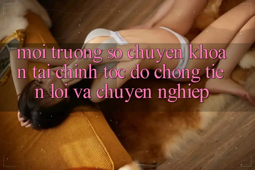 Môi trường số Chuyển khoản Tài Chính: Tốc độ Chóng, Tiện Lợi Và Chuyên nghiệp