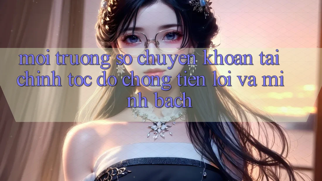 Môi trường số Chuyển khoản Tài Chính: Tốc độ Chóng, Tiện Lợi Và Minh Bạch Môi trường số Chuyển khoản Tài Chính: Tốc độ Chóng, Tiện Lợi Và Minh Bạch
