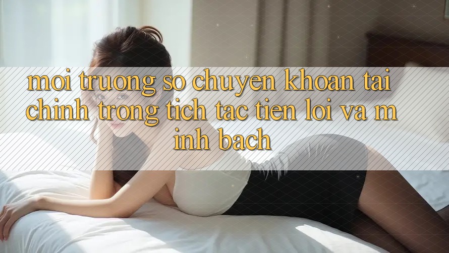 Môi trường số Chuyển khoản Tài Chính: Trong tích tắc, Tiện Lợi Và Minh Bạch