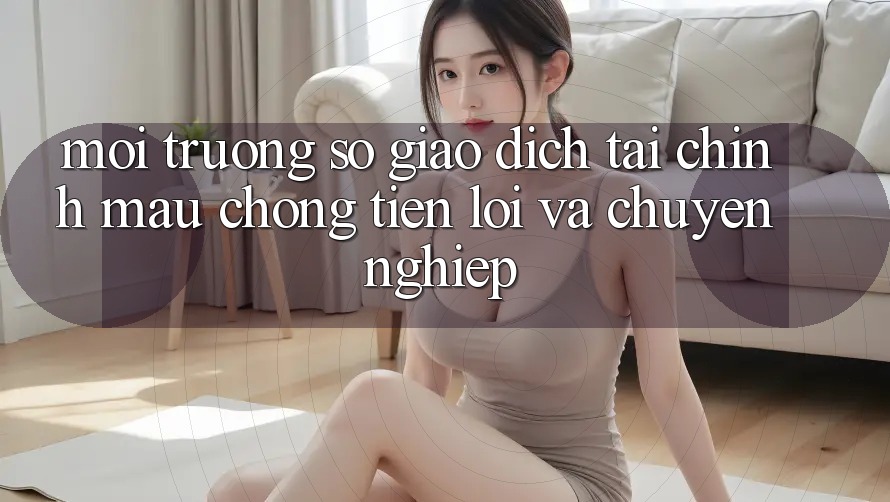 Môi trường số Giao Dịch Tài Chính: Mau Chóng, Tiện Lợi Và Chuyên nghiệp Môi trường số Giao Dịch Tài Chính: Mau Chóng, Tiện Lợi Và Chuyên nghiệp