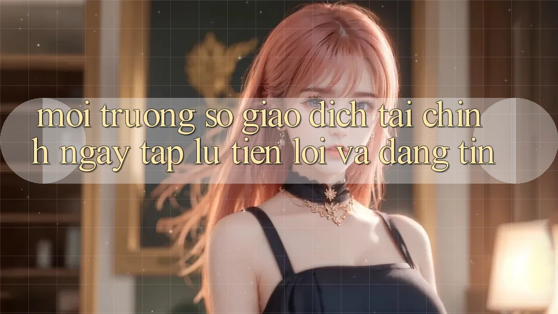 Môi trường số Giao Dịch Tài Chính: Ngay tắp lự, Tiện Lợi Và Đáng tin