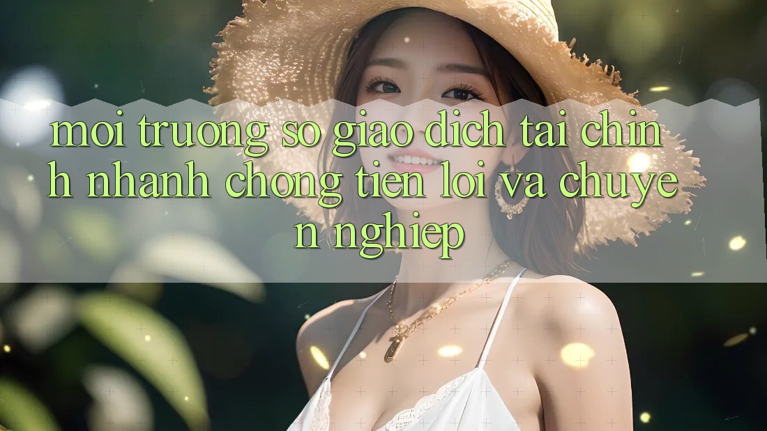 Môi trường số Giao dịch Tài Chính: Nhanh Chóng, Tiện Lợi Và Chuyên nghiệp