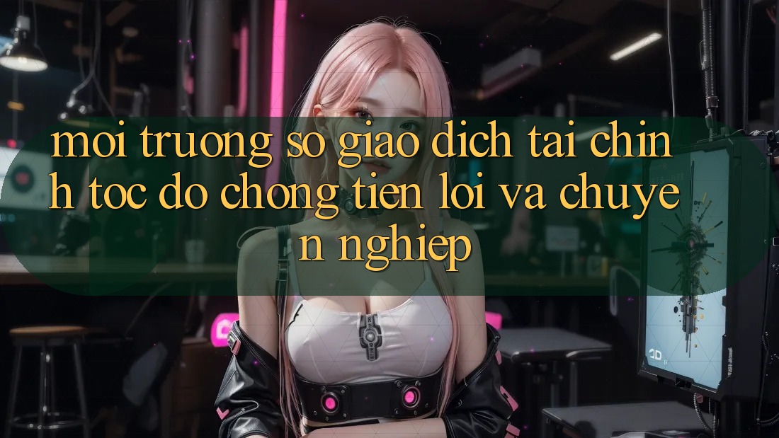 Môi trường số Giao Dịch Tài Chính: Tốc độ chóng, Tiện Lợi Và Chuyên nghiệp