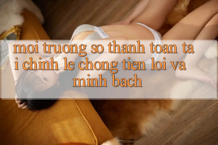 Môi trường số Thanh toán Tài Chính: Lẹ Chóng, Tiện Lợi Và Minh Bạch Môi trường số Thanh toán Tài Chính: Lẹ Chóng, Tiện Lợi Và Minh Bạch