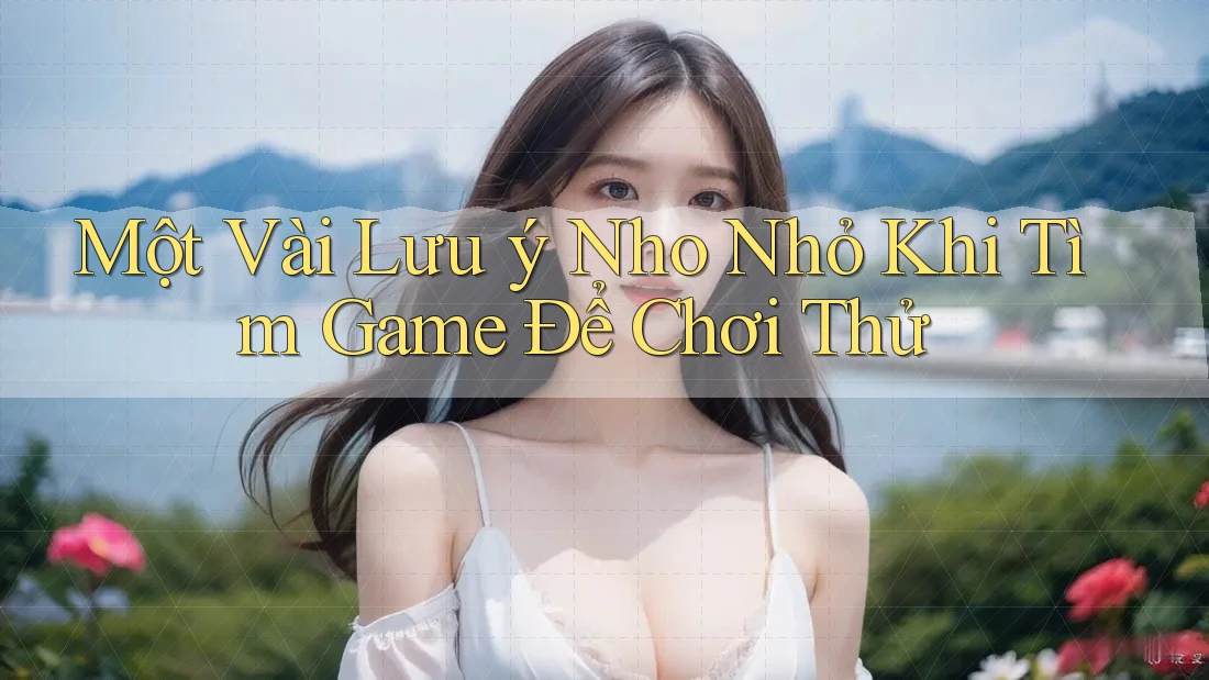 Một Vài Lưu ý Nho Nhỏ Khi Tìm Game Để Chơi Thử Một Vài Lưu ý Nho Nhỏ Khi Tìm Game Để Chơi Thử