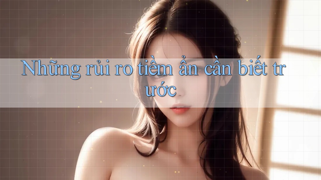 Những rủi ro tiềm ẩn cần biết trước Những rủi ro tiềm ẩn cần biết trước