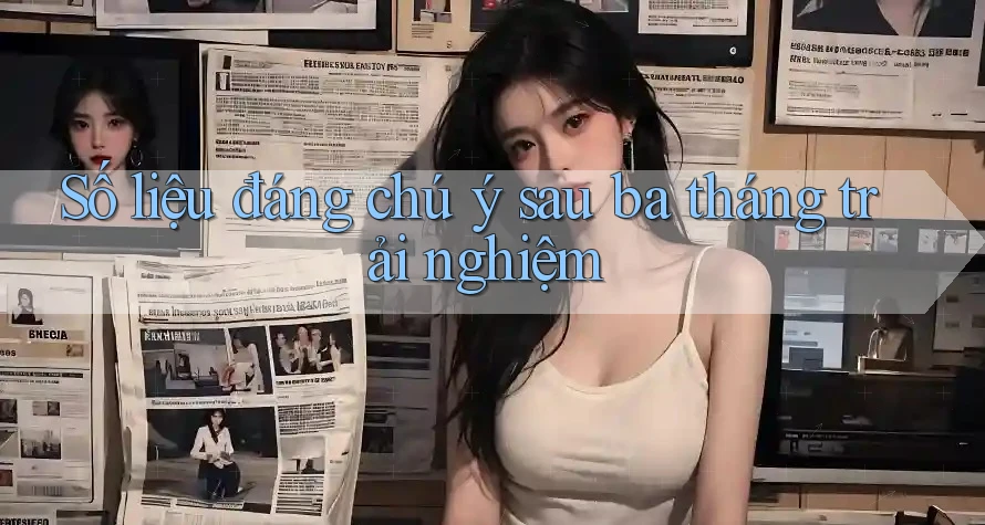 Số liệu đáng chú ý sau ba tháng trải nghiệm
