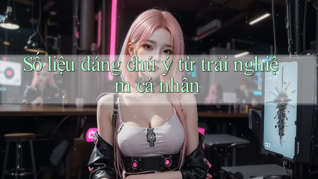 Số liệu đáng chú ý từ trải nghiệm cá nhân Số liệu đáng chú ý từ trải nghiệm cá nhân
