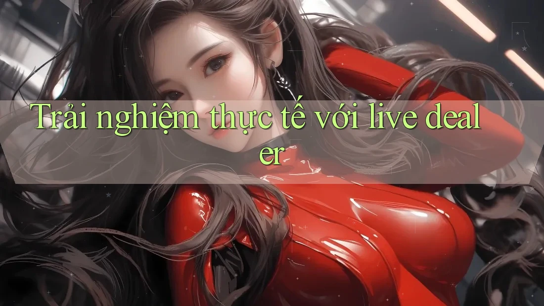 Trải nghiệm thực tế với live dealer Trải nghiệm thực tế với live dealer