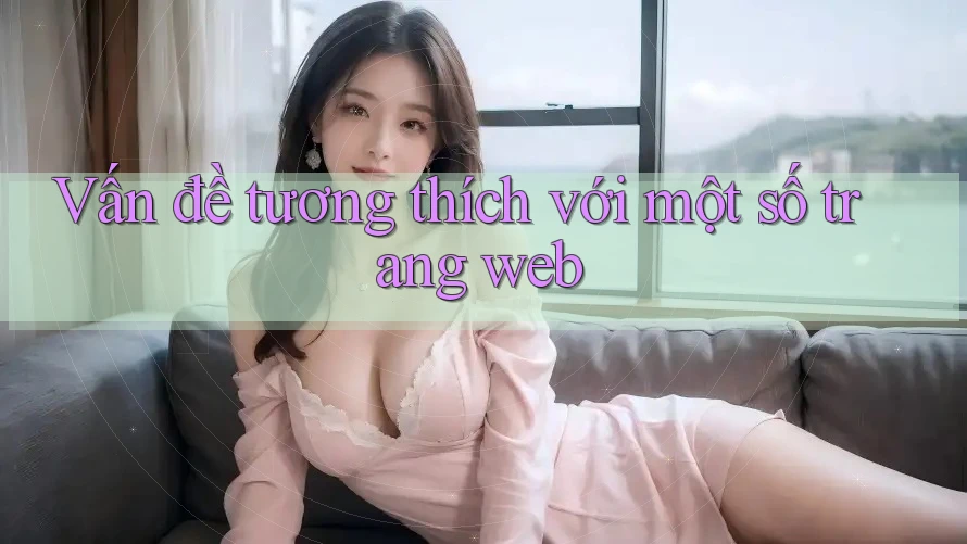 Vấn đề tương thích với một số trang web Vấn đề tương thích với một số trang web