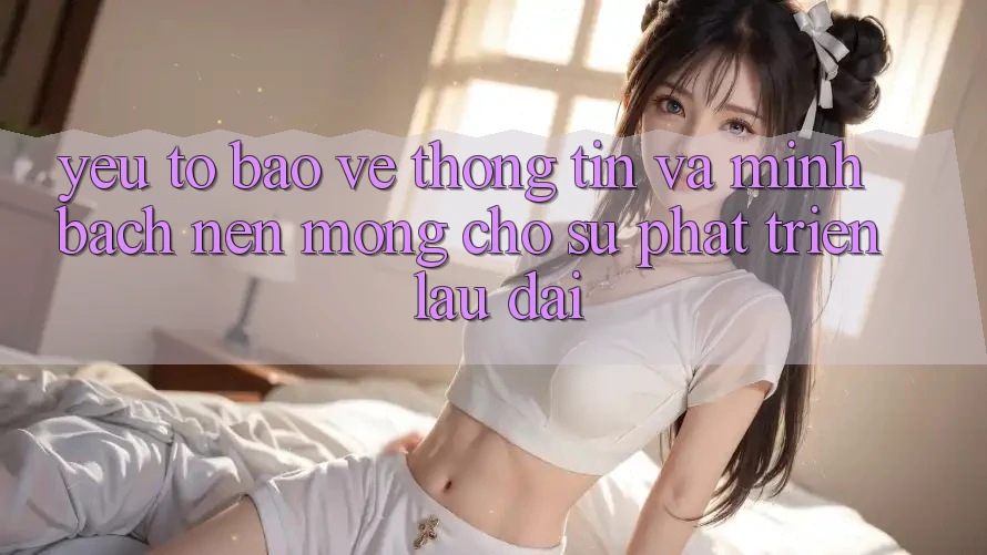 Yếu Tố Bảo vệ thông tin Và Minh bạch: Nền Móng Cho Sự Phát Triển Lâu dài