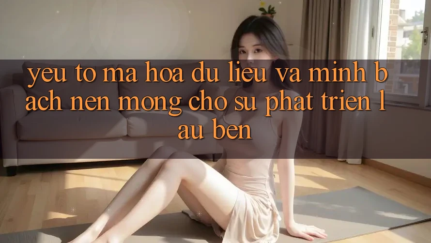 Yếu Tố Mã hóa dữ liệu Và Minh bạch: Nền Móng Cho Sự Phát Triển Lâu bền